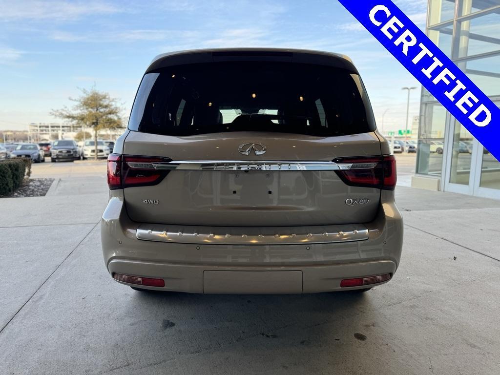 used 2024 INFINITI QX80 car, priced at $62,000