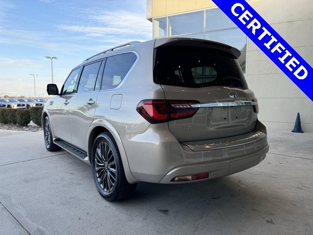 used 2024 INFINITI QX80 car, priced at $62,000