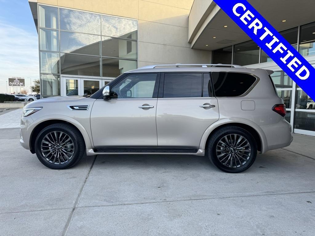 used 2024 INFINITI QX80 car, priced at $62,000