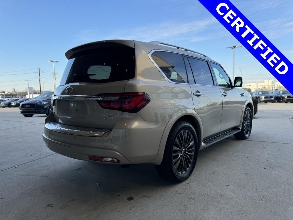 used 2024 INFINITI QX80 car, priced at $62,000