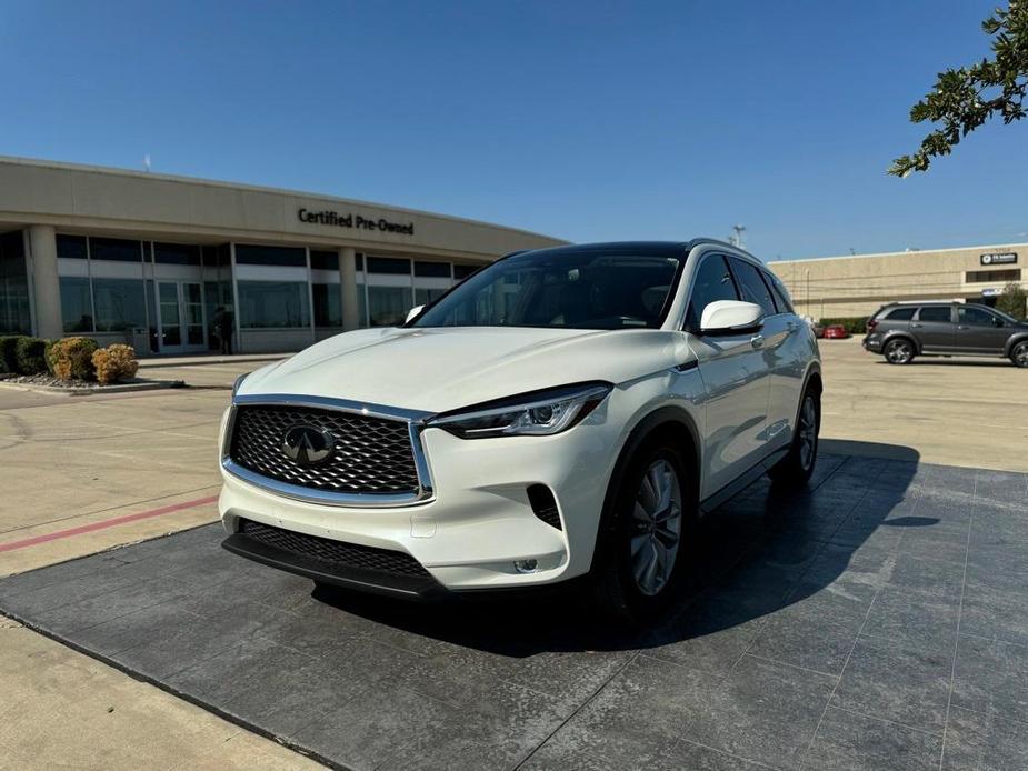 used 2021 INFINITI QX50 car, priced at $27,500