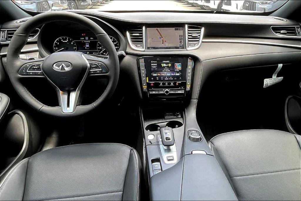 new 2025 INFINITI QX55 car, priced at $58,080