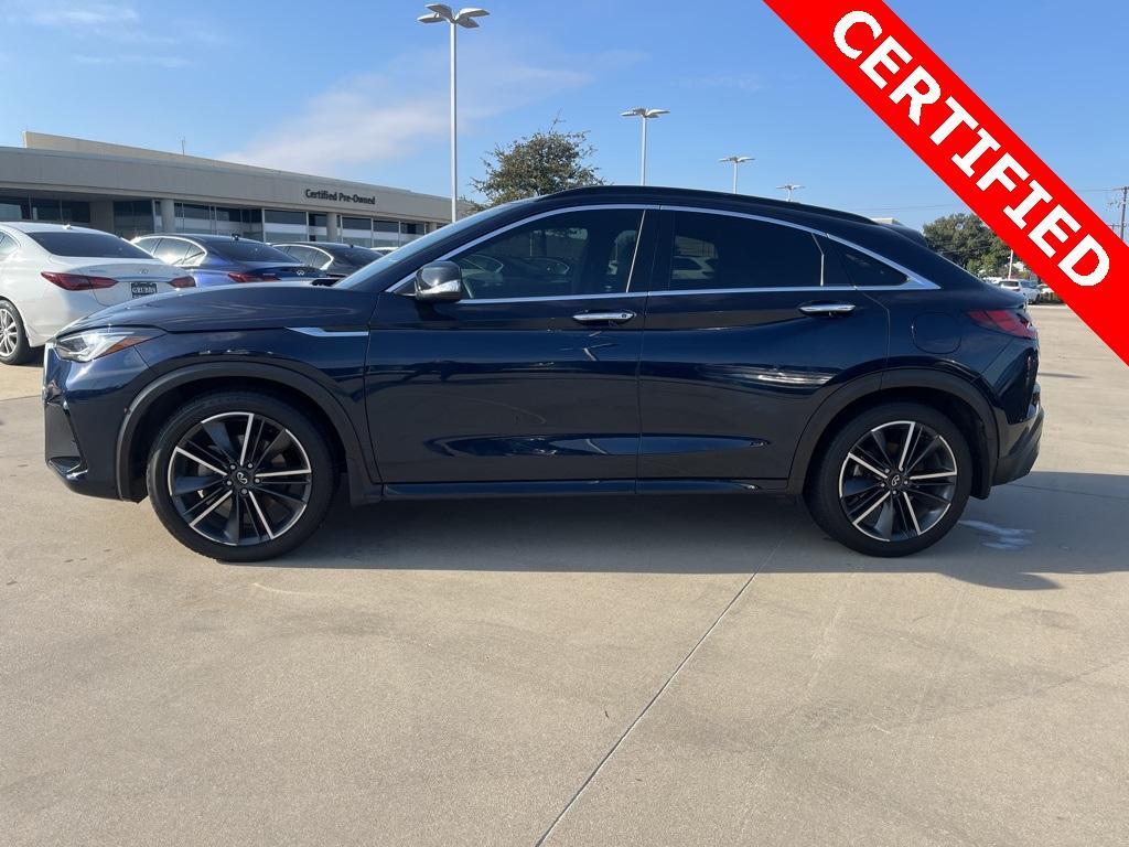 used 2023 INFINITI QX55 car, priced at $35,000