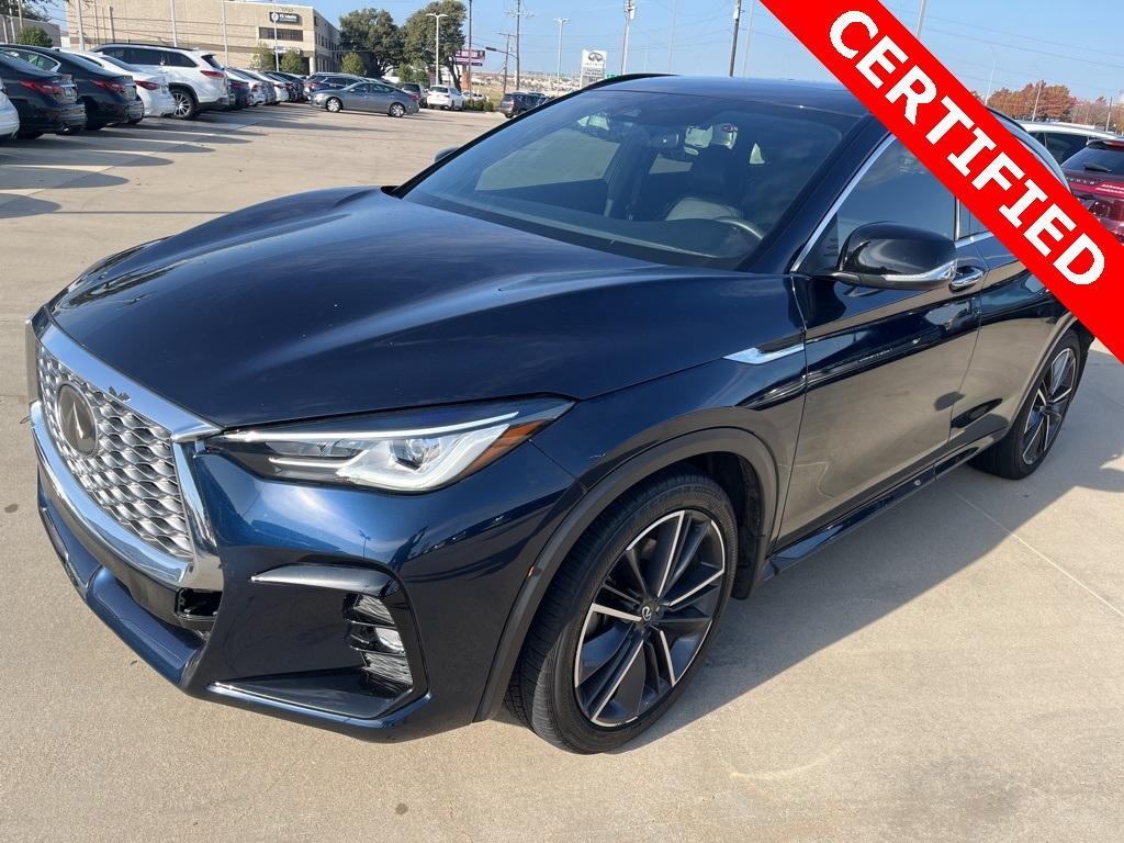 used 2023 INFINITI QX55 car, priced at $35,000