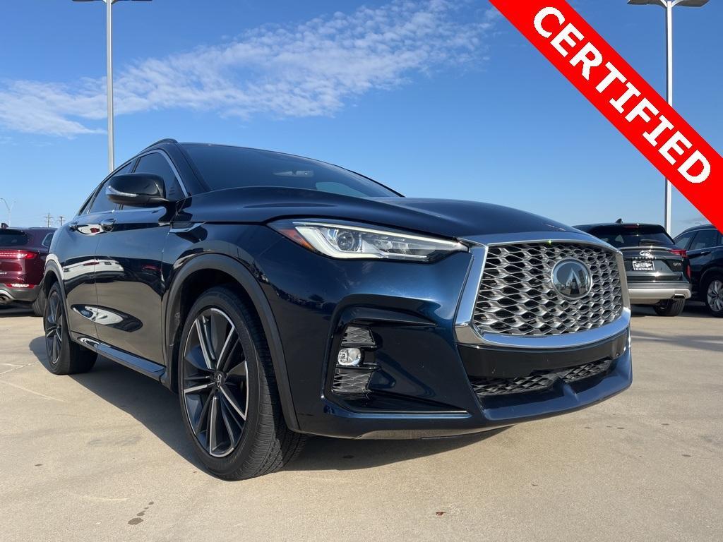 used 2023 INFINITI QX55 car, priced at $35,000