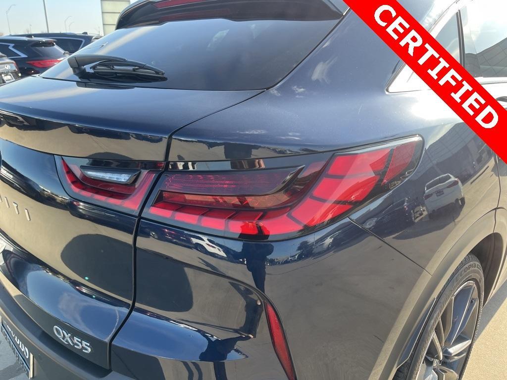 used 2023 INFINITI QX55 car, priced at $35,000