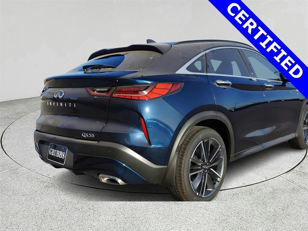 used 2023 INFINITI QX55 car, priced at $35,000