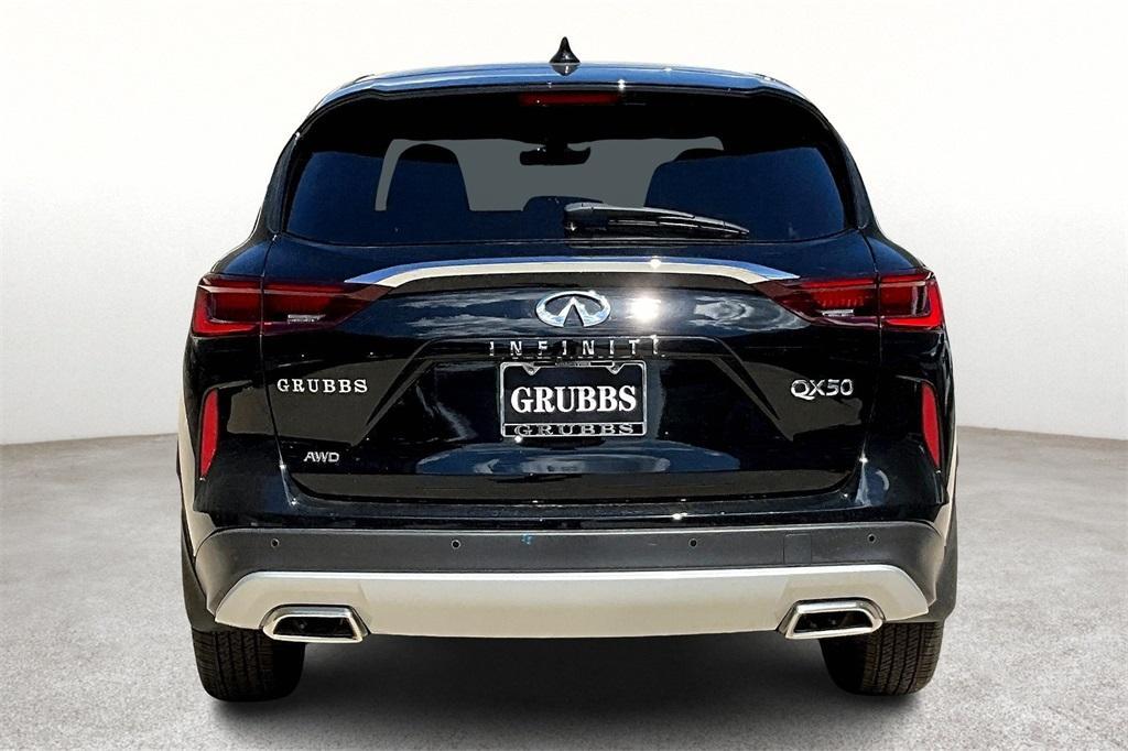 new 2025 INFINITI QX50 car, priced at $44,585