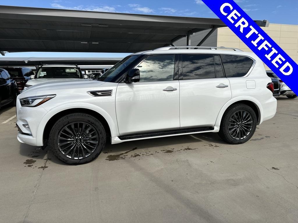 used 2024 INFINITI QX80 car, priced at $55,500