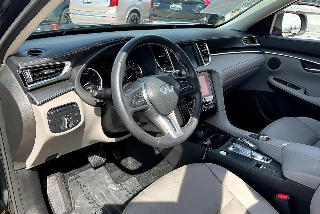used 2024 INFINITI QX50 car, priced at $30,500