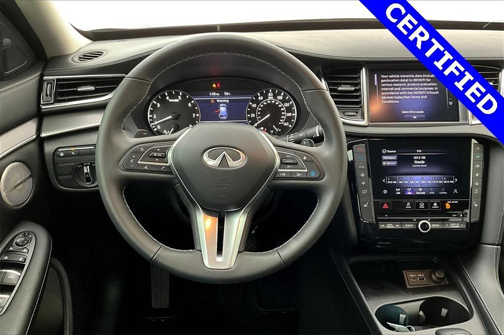 used 2024 INFINITI QX50 car, priced at $36,000