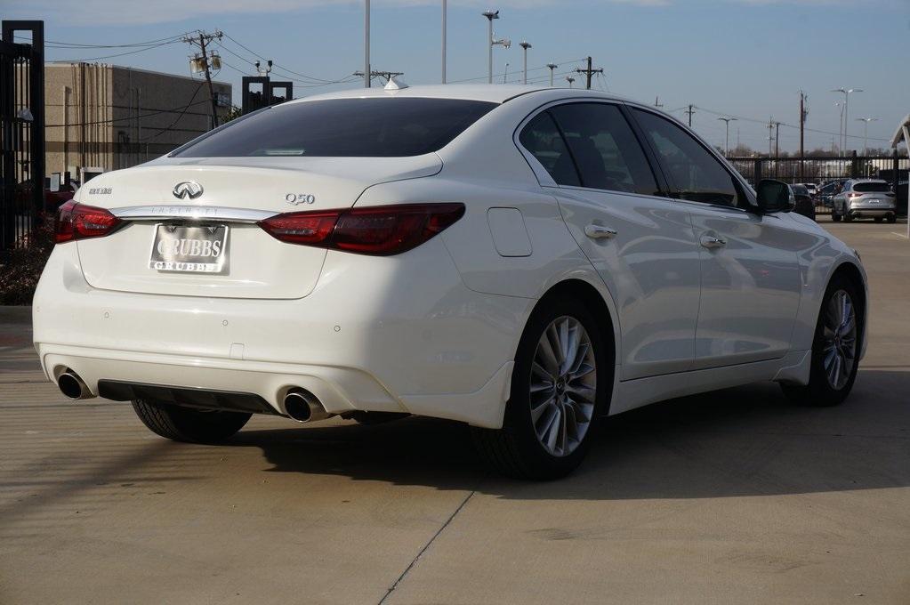 used 2021 INFINITI Q50 car, priced at $29,000