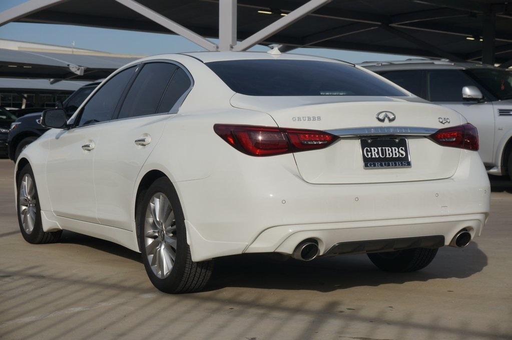 used 2021 INFINITI Q50 car, priced at $29,000