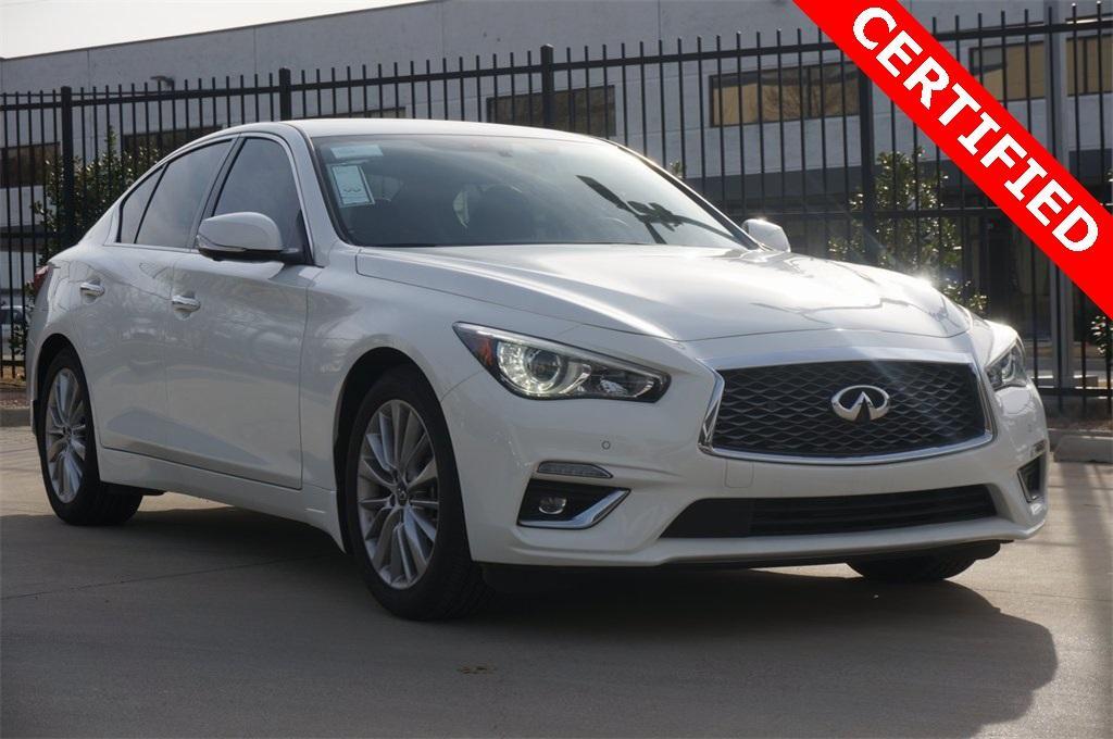 used 2021 INFINITI Q50 car, priced at $30,000