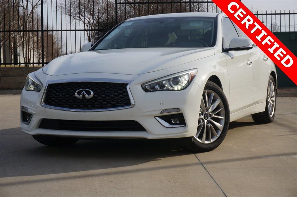 used 2021 INFINITI Q50 car, priced at $30,000