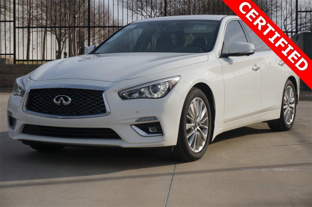 used 2021 INFINITI Q50 car, priced at $30,000