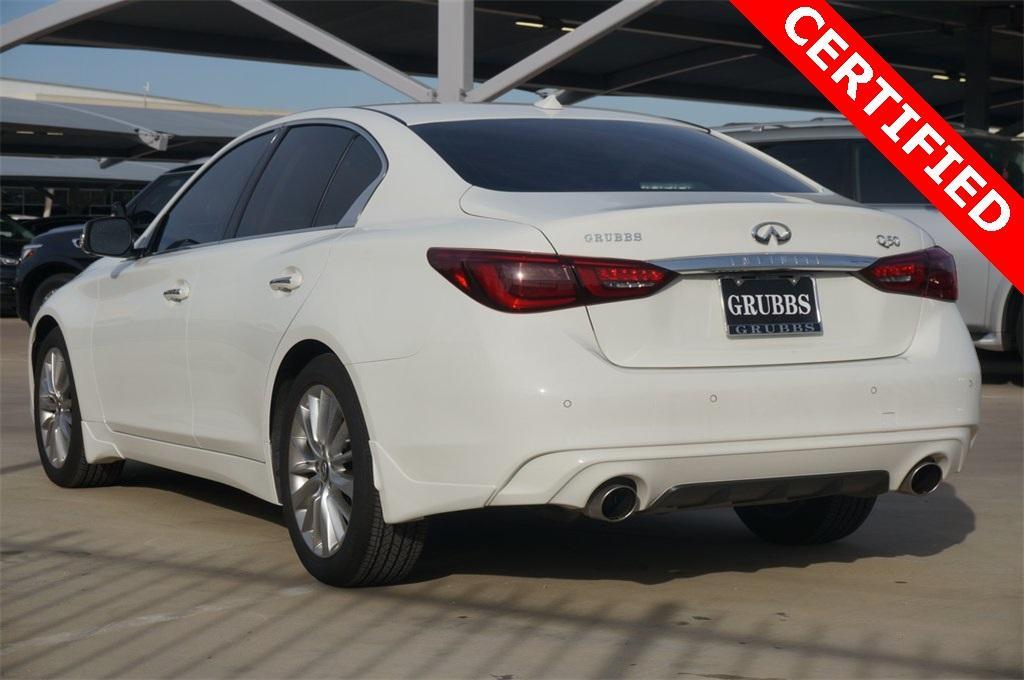 used 2021 INFINITI Q50 car, priced at $30,000