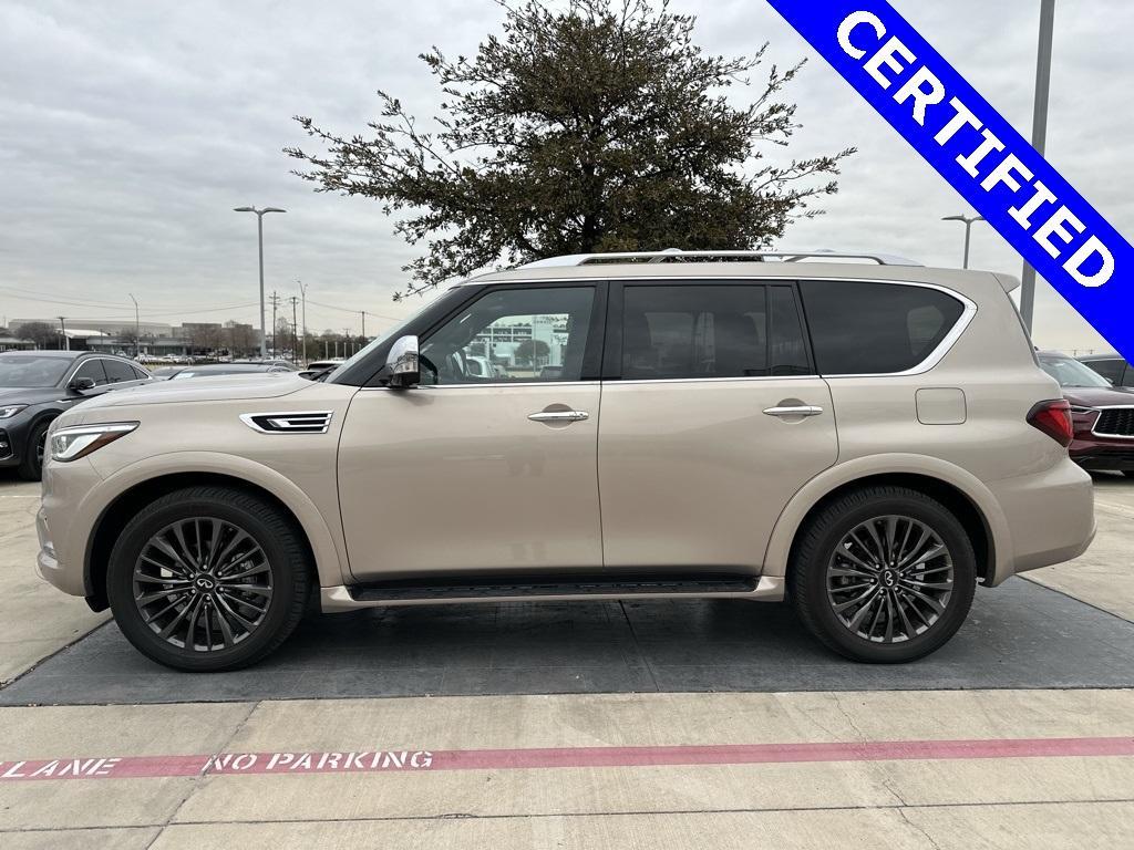 used 2024 INFINITI QX80 car, priced at $64,000