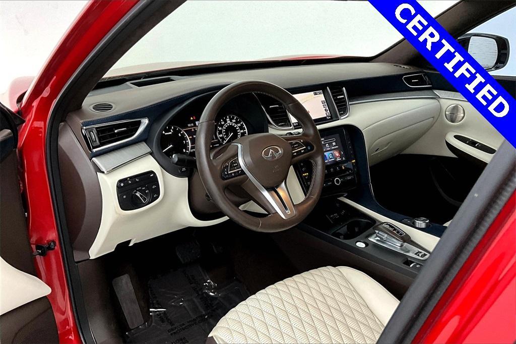 used 2024 INFINITI QX50 car, priced at $42,000