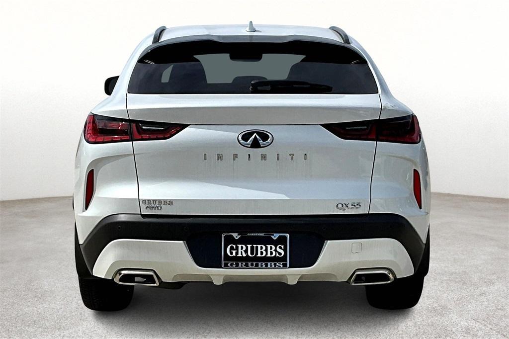 new 2025 INFINITI QX55 car, priced at $58,080
