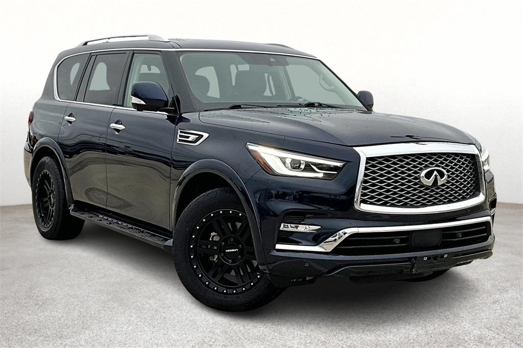 used 2021 INFINITI QX80 car, priced at $28,000