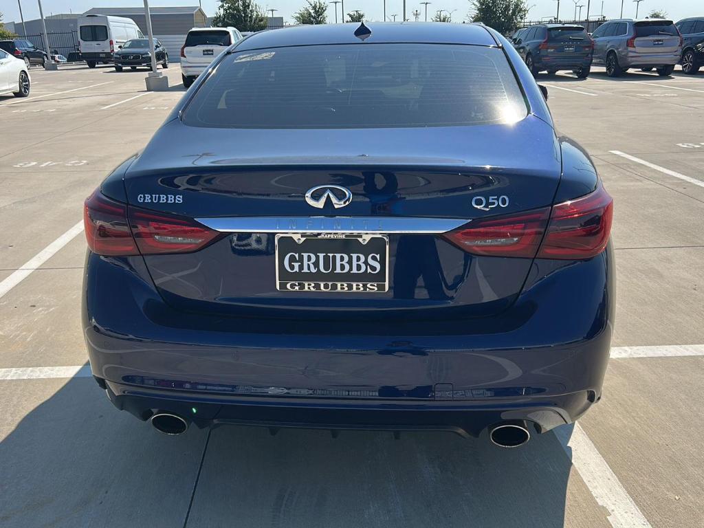 used 2022 INFINITI Q50 car, priced at $27,500