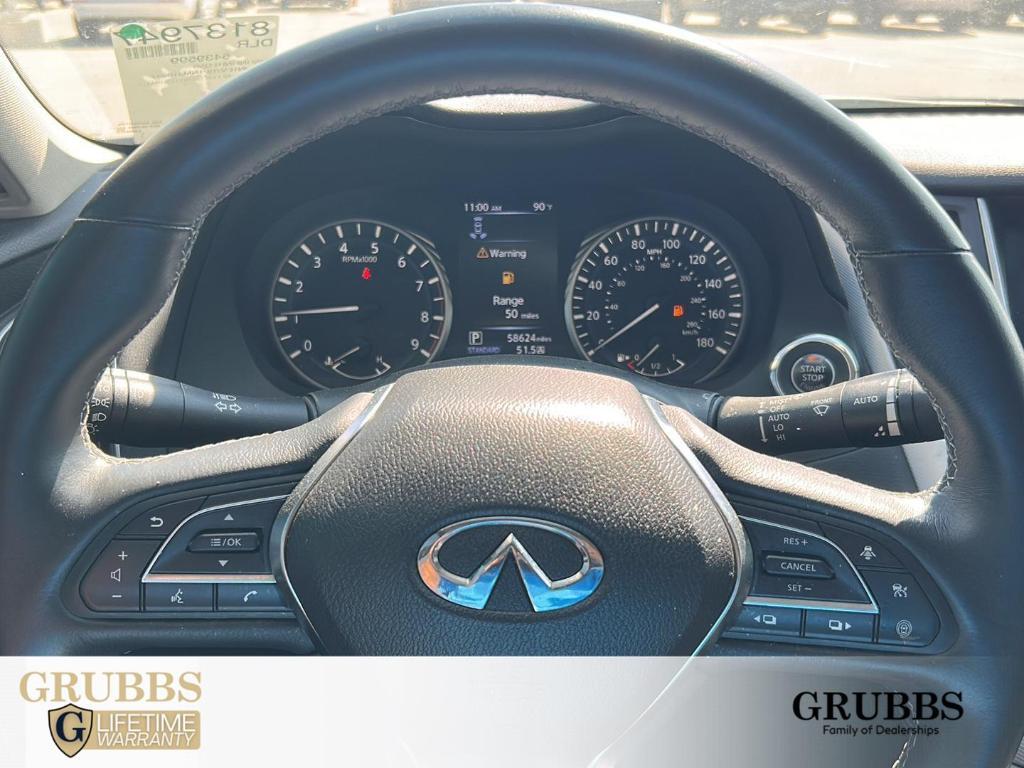 used 2022 INFINITI Q50 car, priced at $27,500