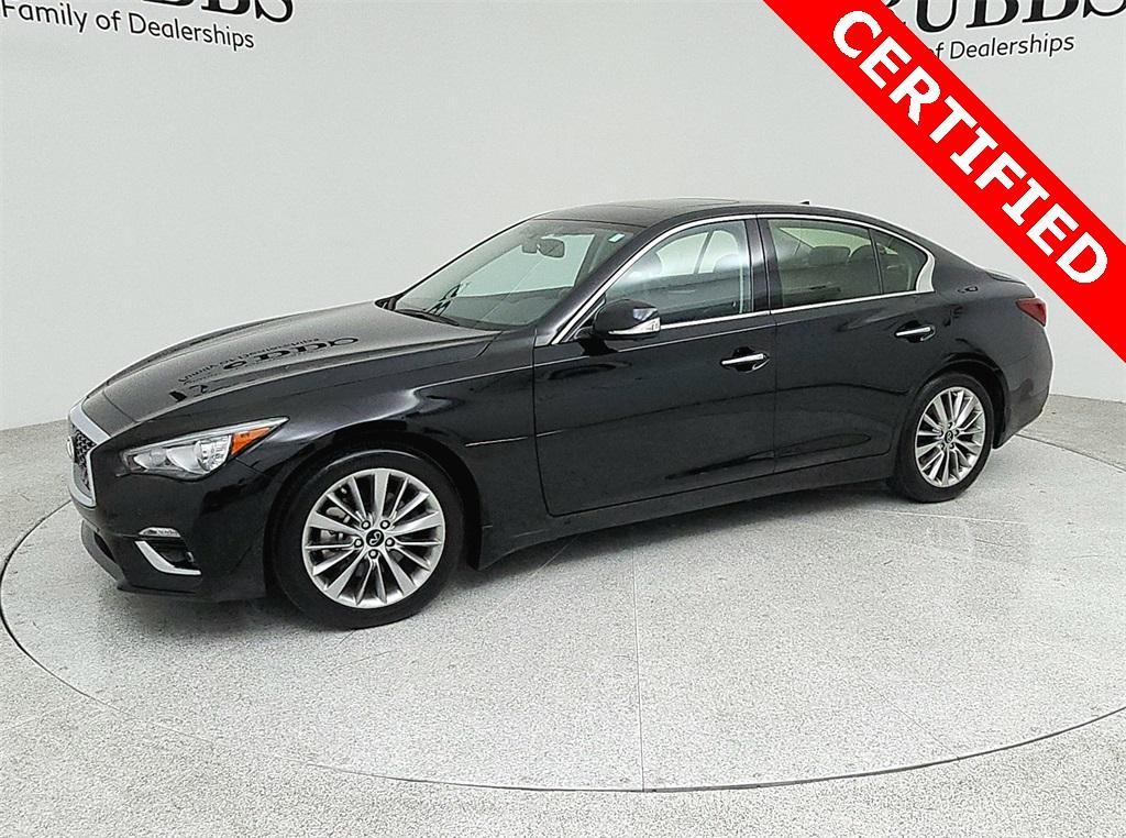 used 2021 INFINITI Q50 car, priced at $27,000