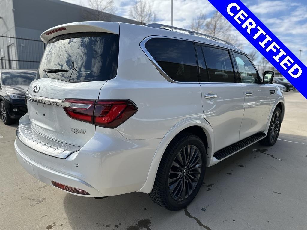 used 2024 INFINITI QX80 car, priced at $59,500