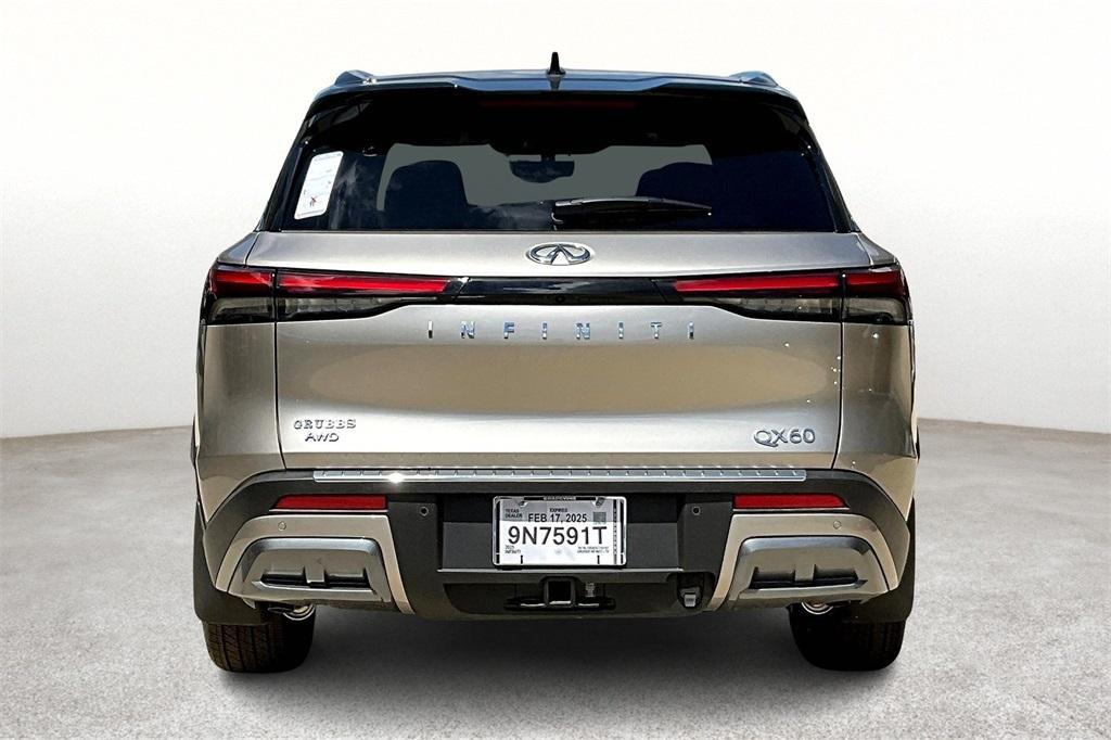 new 2025 INFINITI QX60 car, priced at $69,550
