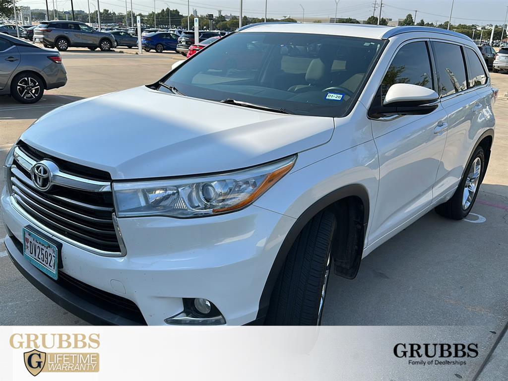 used 2016 Toyota Highlander car, priced at $15,500