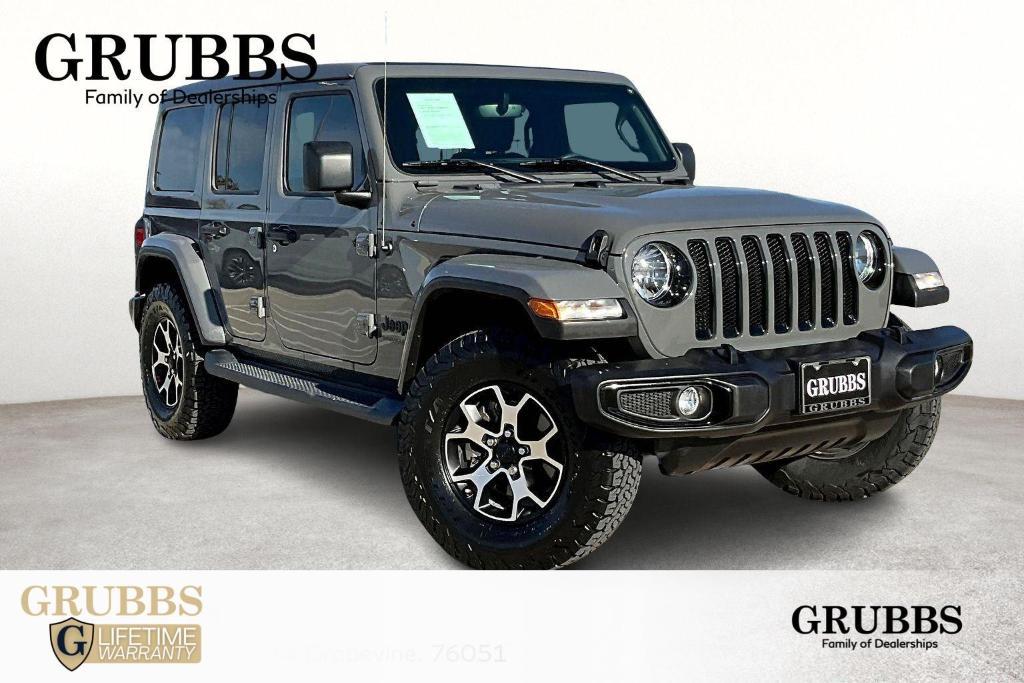 used 2021 Jeep Wrangler Unlimited car, priced at $32,995