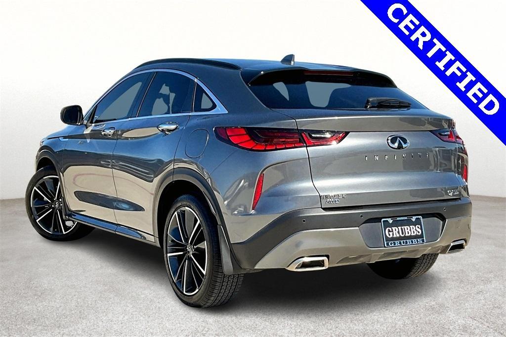 used 2025 INFINITI QX55 car, priced at $44,000