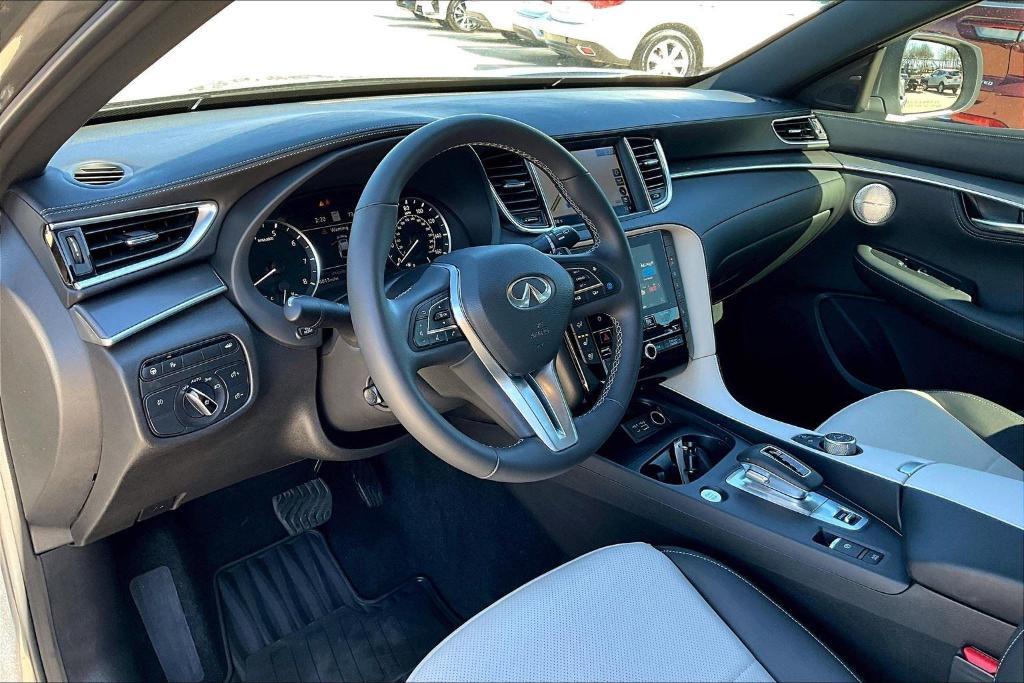 used 2025 INFINITI QX55 car, priced at $44,656