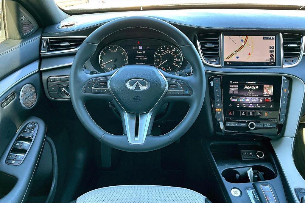 used 2025 INFINITI QX55 car, priced at $44,656