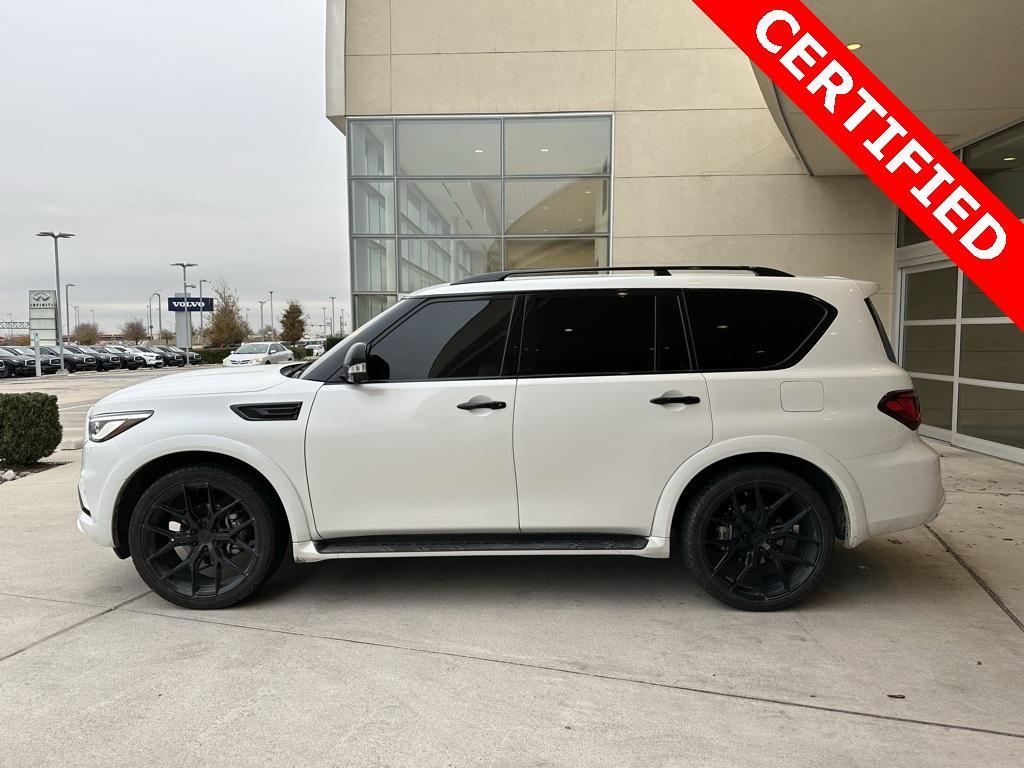 used 2023 INFINITI QX80 car, priced at $50,000