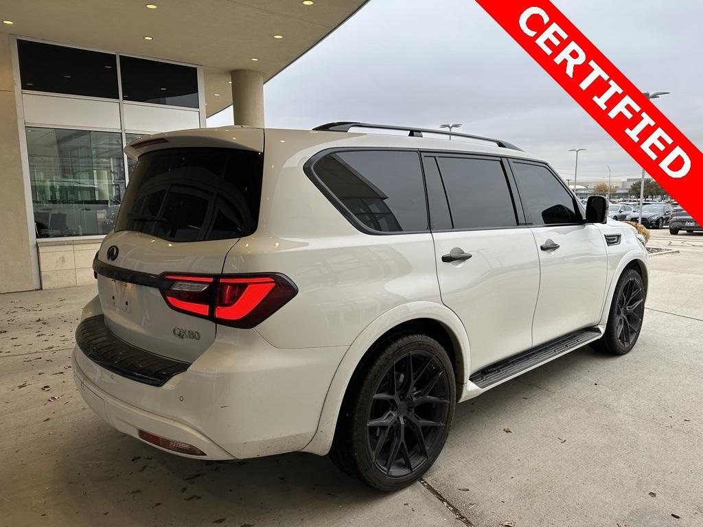 used 2023 INFINITI QX80 car, priced at $50,000