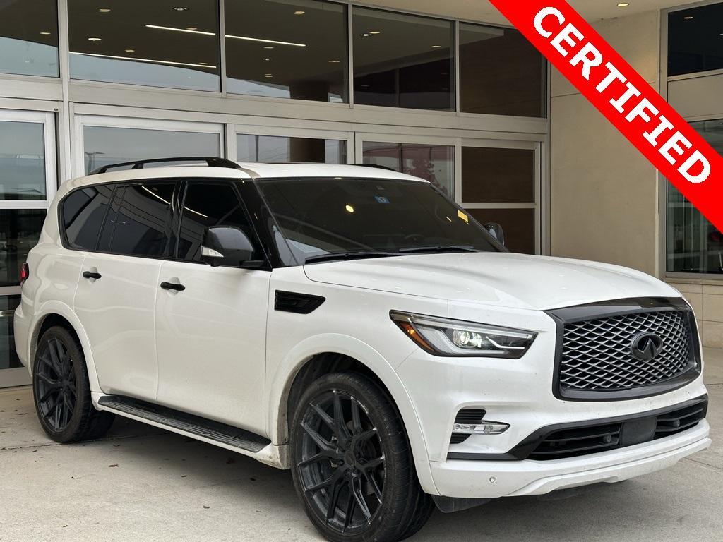 used 2023 INFINITI QX80 car, priced at $50,000