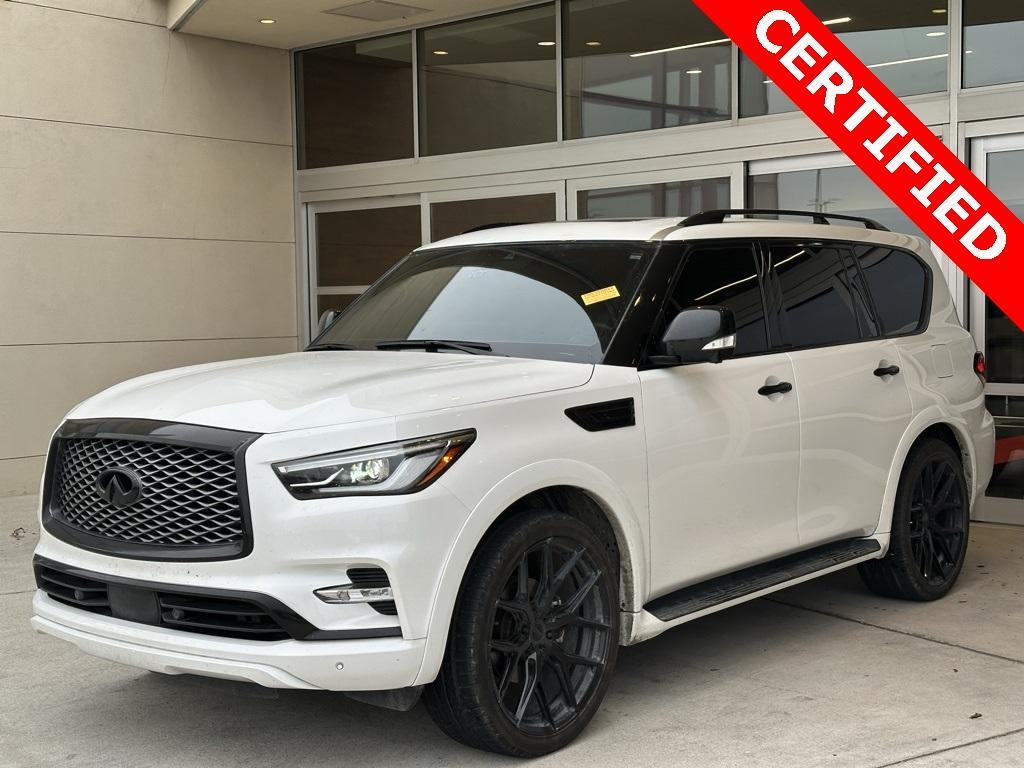 used 2023 INFINITI QX80 car, priced at $50,000