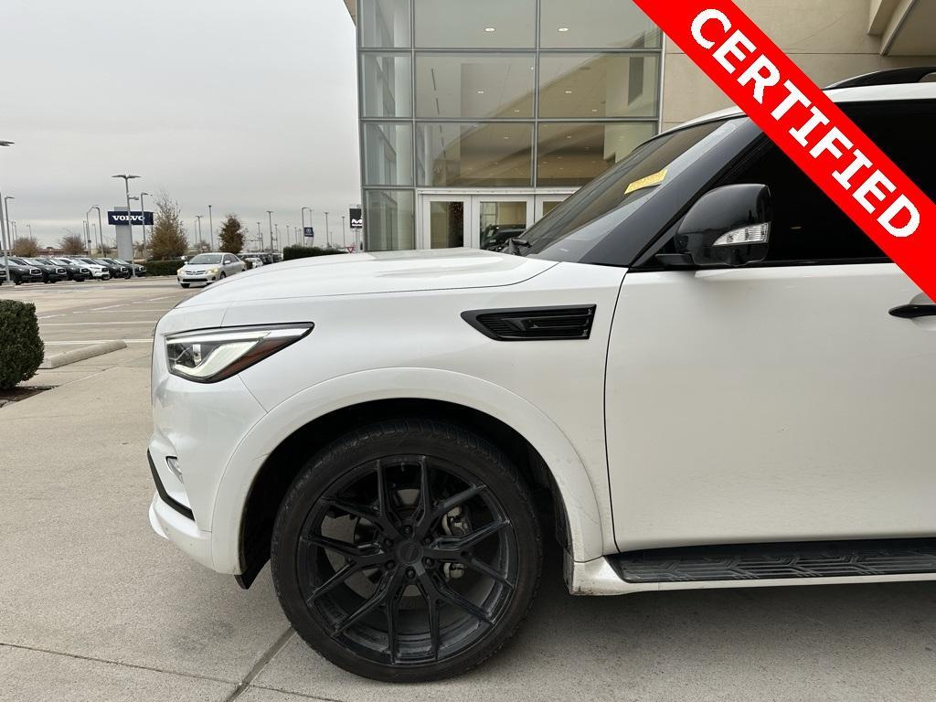 used 2023 INFINITI QX80 car, priced at $50,000