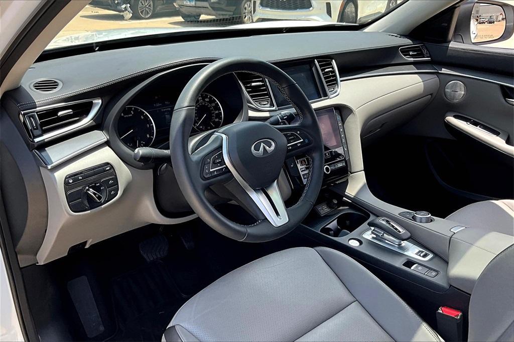 used 2025 INFINITI QX50 car, priced at $39,000