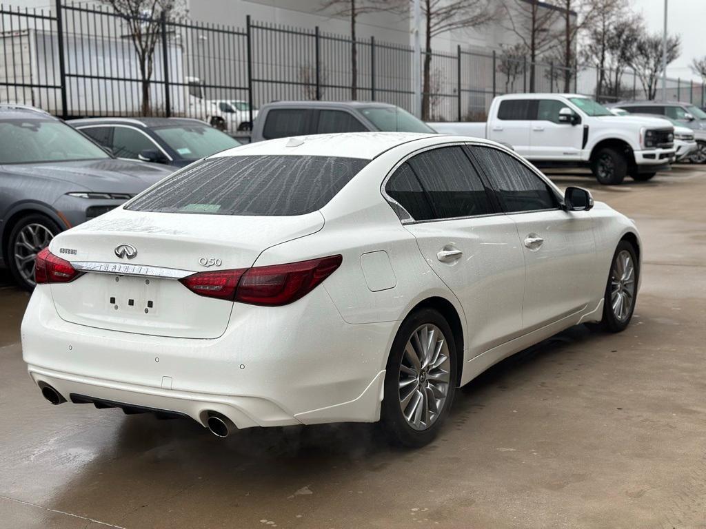 used 2022 INFINITI Q50 car, priced at $29,000