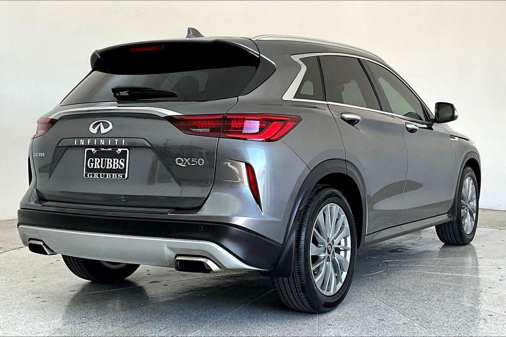 used 2023 INFINITI QX50 car, priced at $27,500