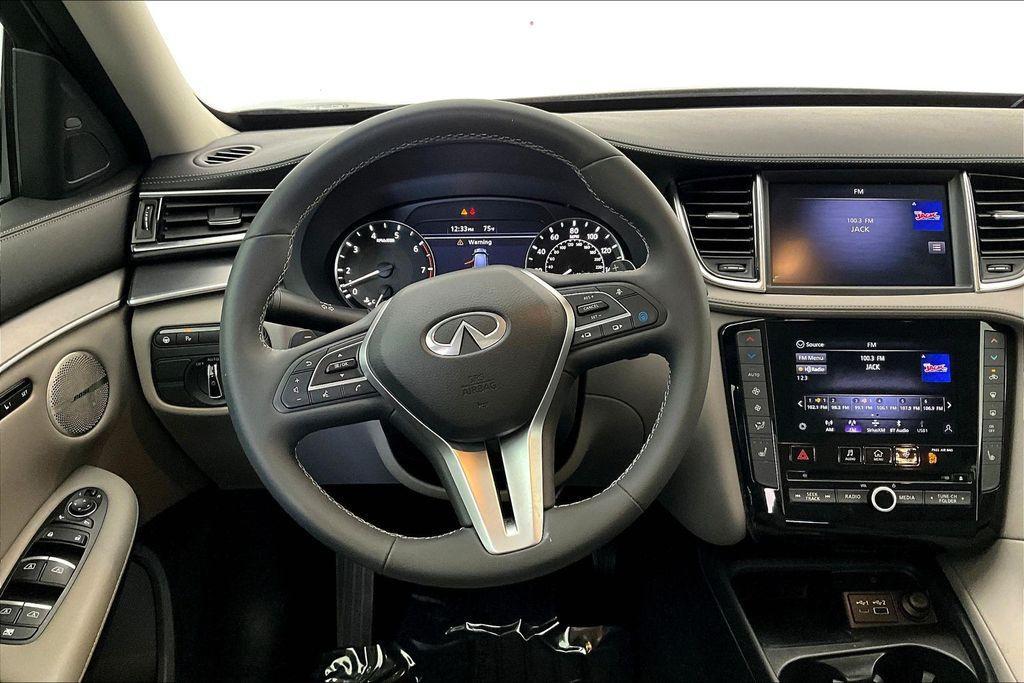 used 2023 INFINITI QX50 car, priced at $27,500