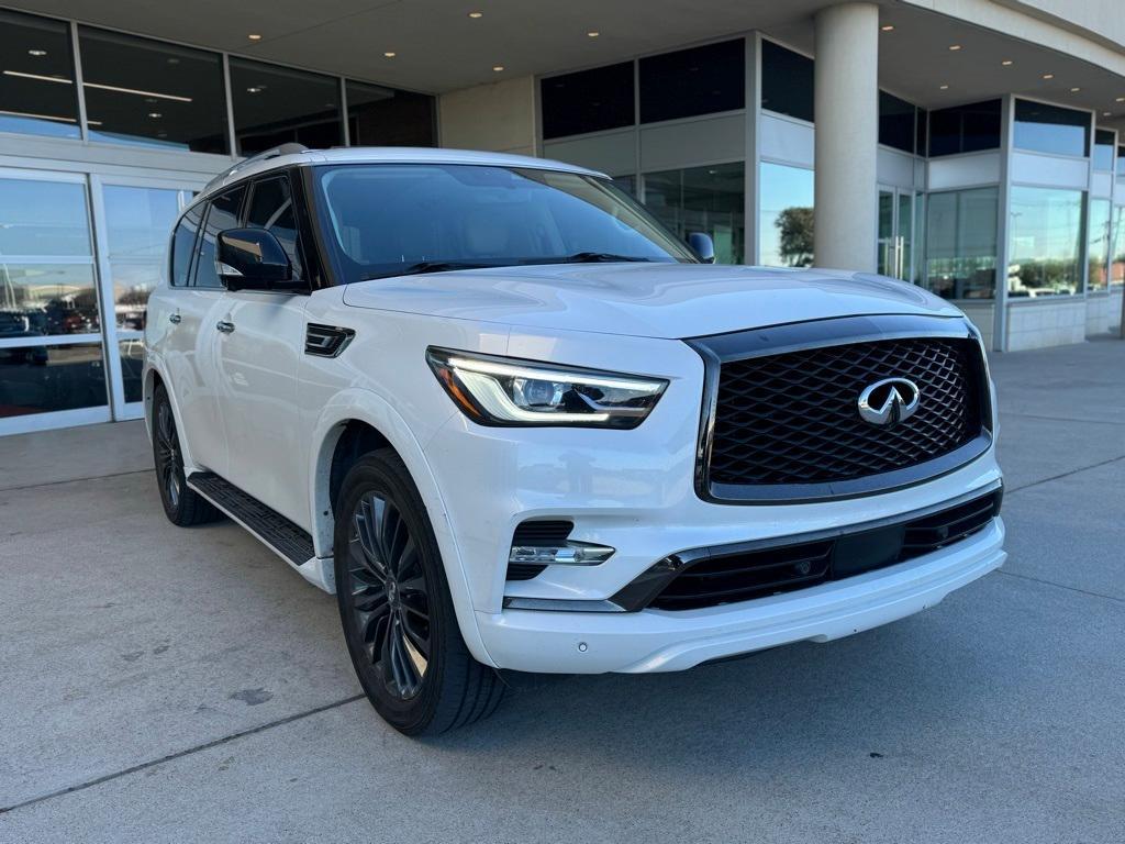 used 2021 INFINITI QX80 car, priced at $37,000