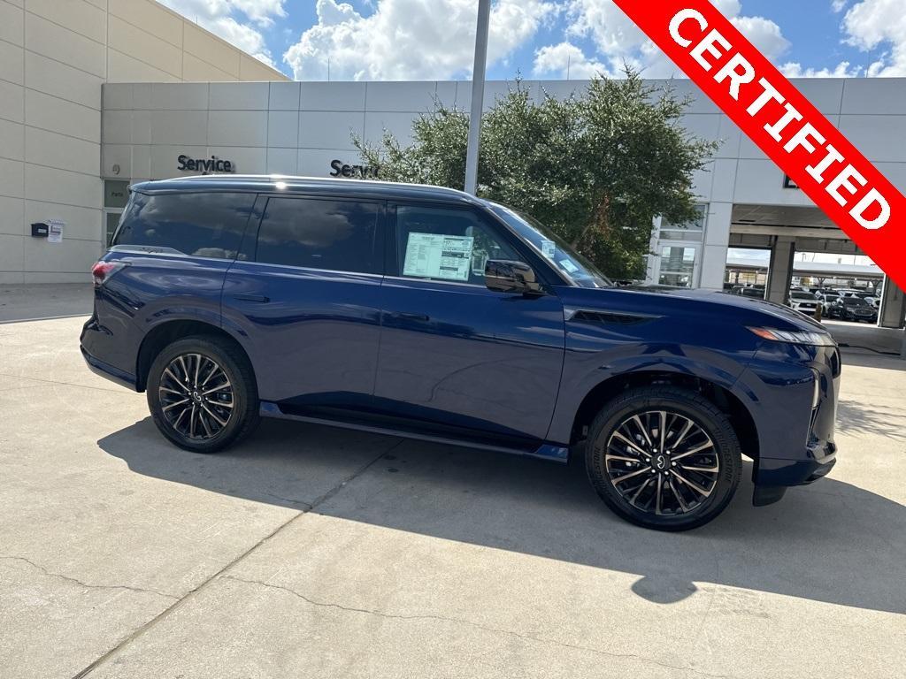 used 2025 INFINITI QX80 car, priced at $110,485