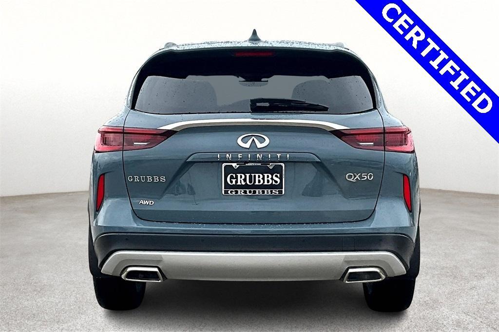 used 2025 INFINITI QX50 car, priced at $39,500