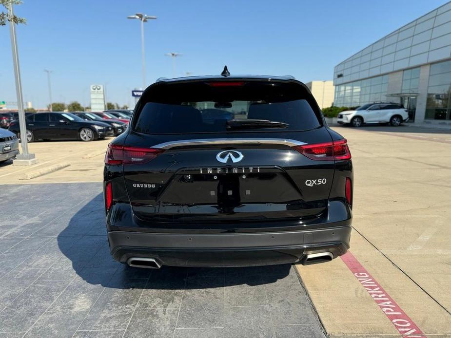 used 2021 INFINITI QX50 car, priced at $27,500