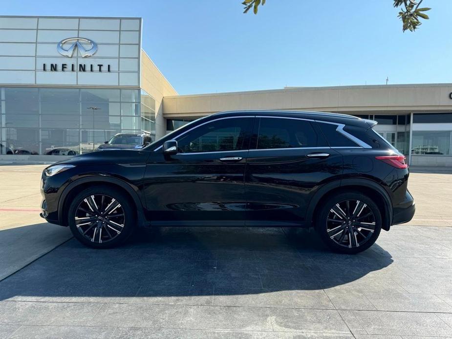 used 2021 INFINITI QX50 car, priced at $27,500