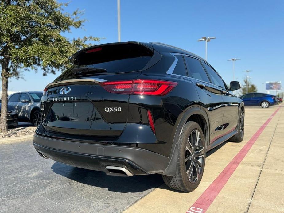 used 2021 INFINITI QX50 car, priced at $27,500